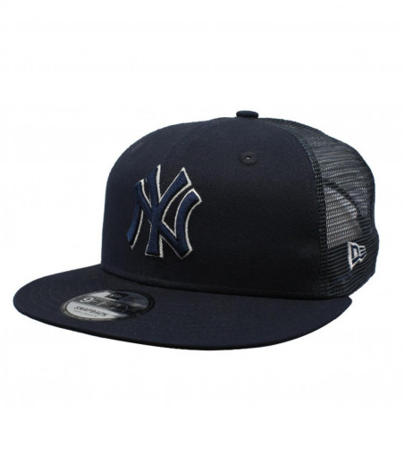 Snapback League Ess NY 9Fifty Trucker navy New Era